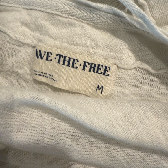 We The Free Cotton White TShirt Size M - Picture 4 of 10